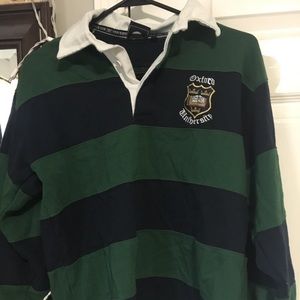 rugby shirt from oxford university in england